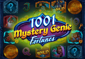 Слот 1001 Mystery Genie Fortunes в казино Ап Икс